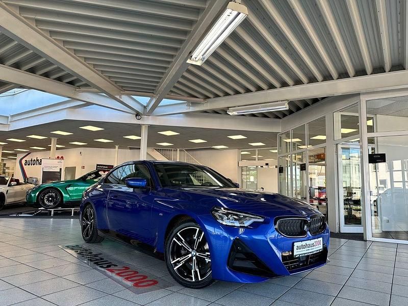 Portimao blau metallic Gebraucht 2024 BMW 218 M Sport Coupé | 35.950 € (Etwas zu teuer) - Bild 1/4