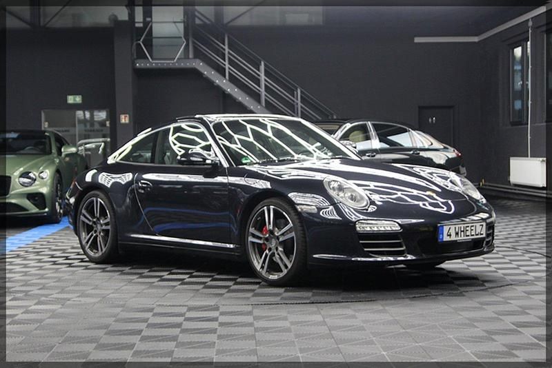 Gebraucht Porsche 997 385 PS (283 kW) 2010 Blau Cabrio