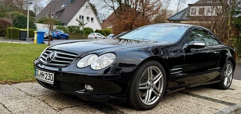 Gebraucht Mercedes SL500 AMG 306 PS (225 kW) 2004 Schwarz Cabrio