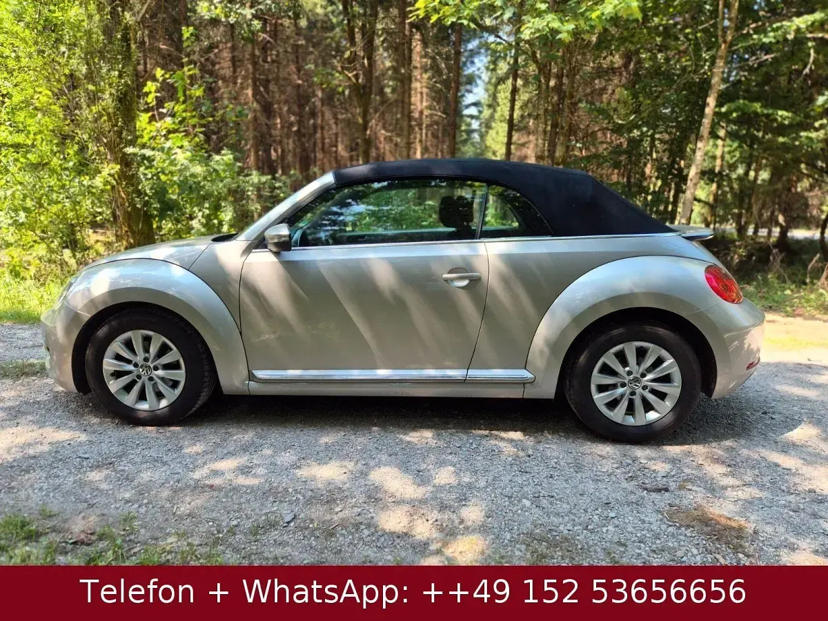 Gebraucht VW Beetle Cabriolet Design 105 PS (77 kW) 2013 Silber Cabrio