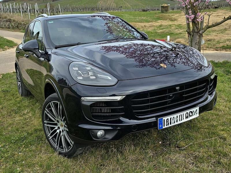 Gebraucht Porsche Cayenne Platinum Edition 385 PS (283 kW) 2017 Blau SUV
