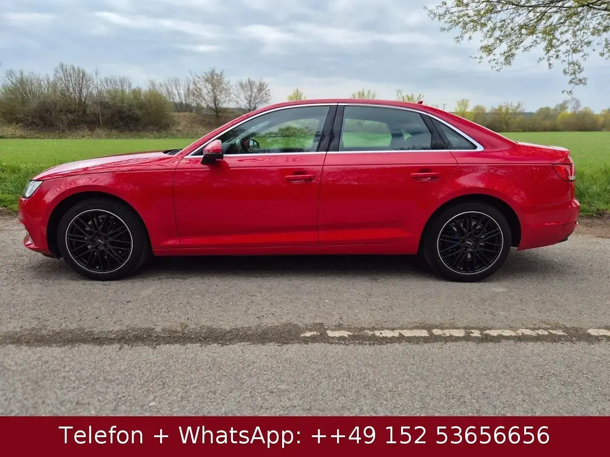 Gebraucht Audi A4 Sport 150 PS (110 kW) 2017 Tangorot metallic Limousine