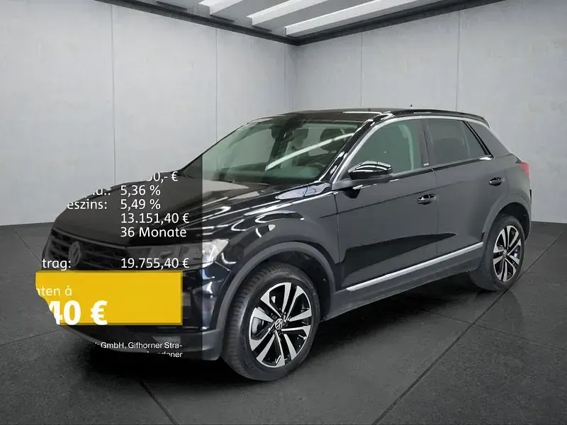 Gebraucht VW T-Roc 150 PS (110 kW) 2021 Schwarz SUV