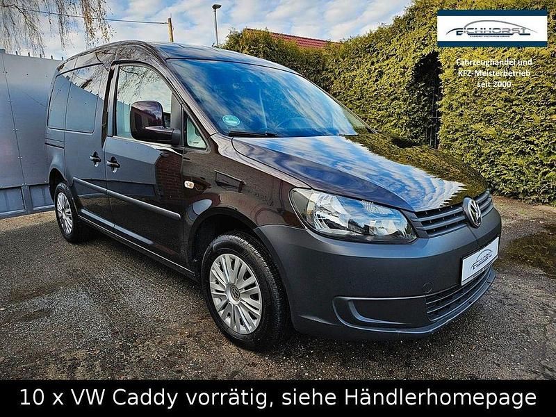 Schwarz Gebraucht 2014 VW Caddy Van / Kleinbus | 15.999 € - Bild 1/4