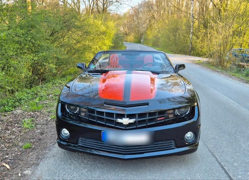 Schwarz Gebraucht 2011 Chevrolet Camaro SS Cabrio | 27.250 € - Bild 1/4