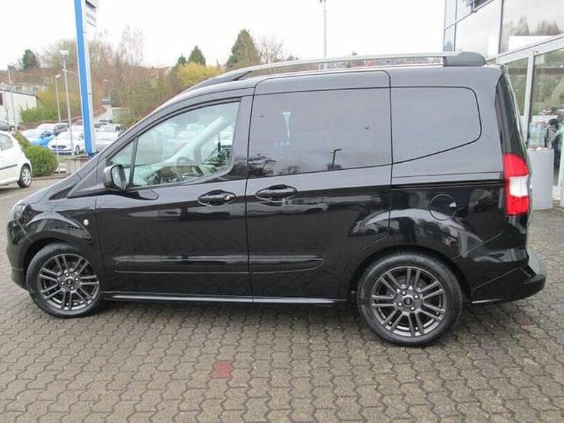 Gebraucht Ford Tourneo Courier Sport 101 PS (74 kW) 2020 Schwarz Van / Kleinbus