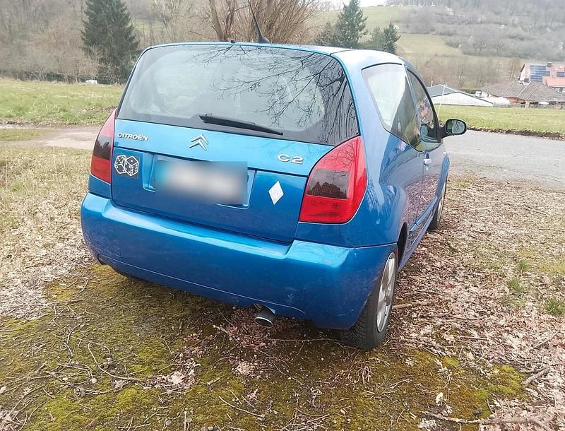 Gebraucht Citroën C2 73 PS (53 kW) 2007 Blau Kleinwagen