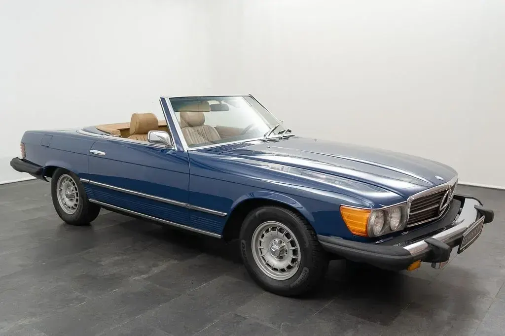 Gebraucht Mercedes SL450 179 PS (131 kW) 1975 Blau Cabrio