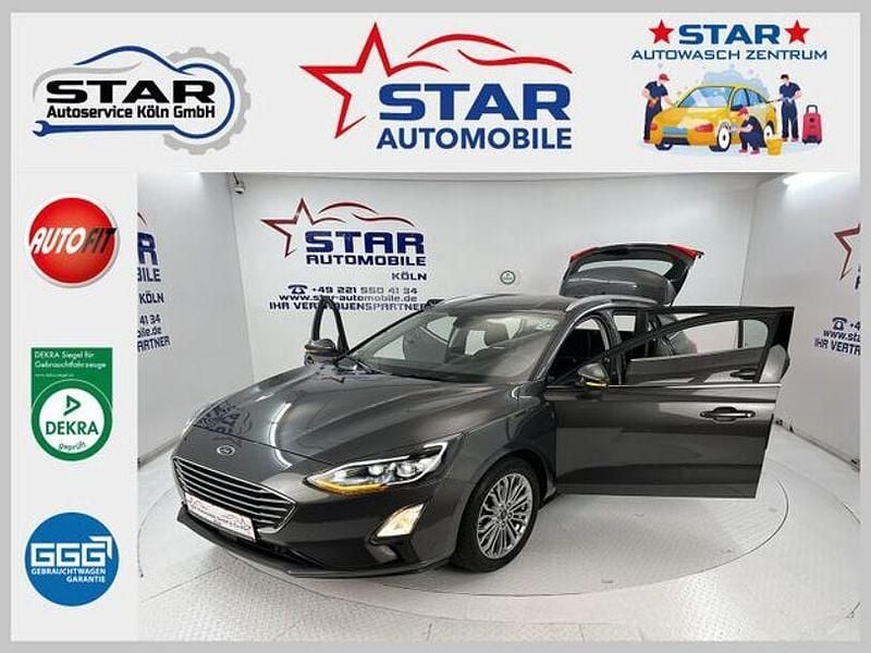Grau Gebraucht 2022 Ford Focus Titanium Kombi | 17.390 € (Guter Preis) - Bild 1/4