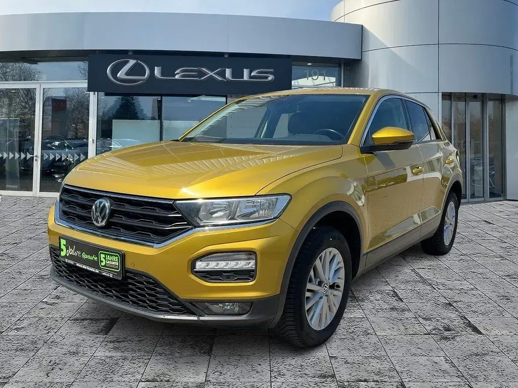 Gebraucht VW T-Roc 116 PS (85 kW) 2020 Kurkumagelb metallic SUV