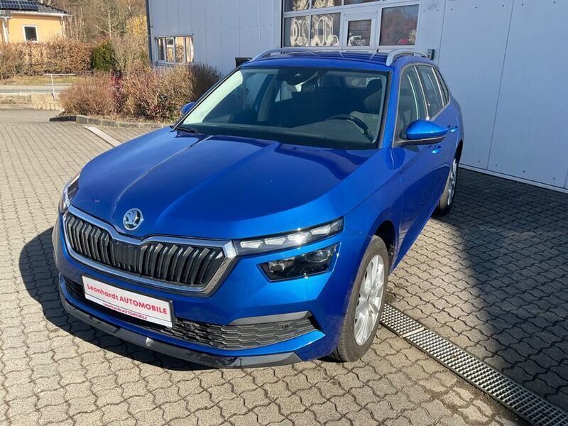 Blau Gebraucht 2021 Skoda Kamiq Style SUV | 18.990 € (Fairer Preis) - Bild 1/4