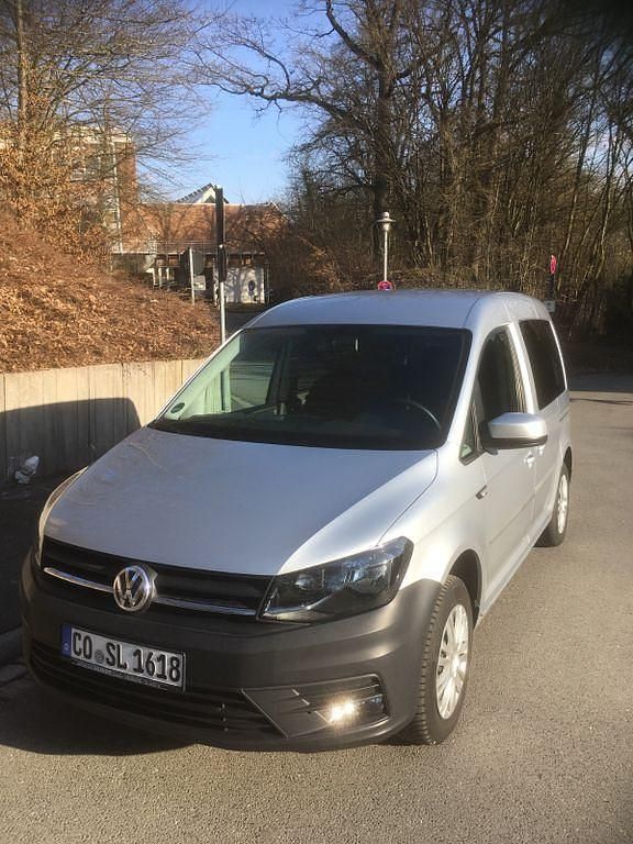 Gebraucht VW Caddy Conceptline 102 PS (75 kW) 2017 Silber Van / Kleinbus