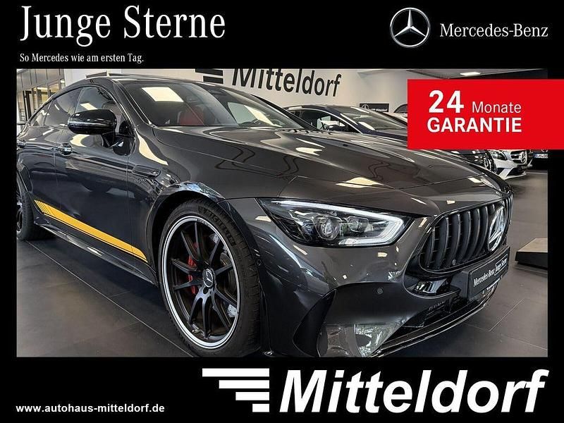 lack graphitgrau Gebraucht 2025 Mercedes AMG GT 43 AMG Coupé | 103.880 € - Bild 1/4
