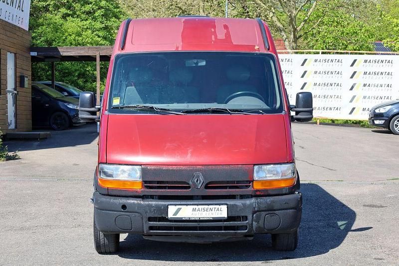 Second-hand Renault Master 90 CP (66 kW) 2001 Roșu Monovolum