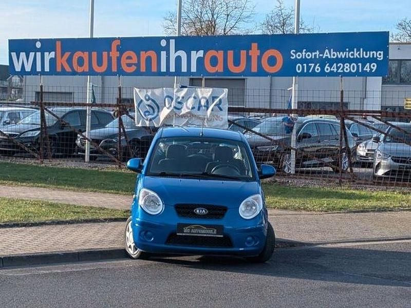Gebraucht Kia Picanto Start 65 PS (47 kW) 2008 Blau Kleinwagen