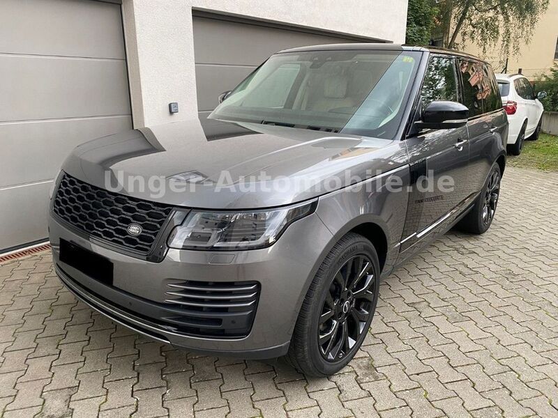 Ammounite gray Gebraucht 2019 Land Rover Range Rover Black Edition SUV | 46.500 € - Bild 1/4