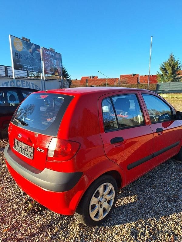 Gebraucht Hyundai Getz 67 PS (49 kW) 2008 Rot Kleinwagen