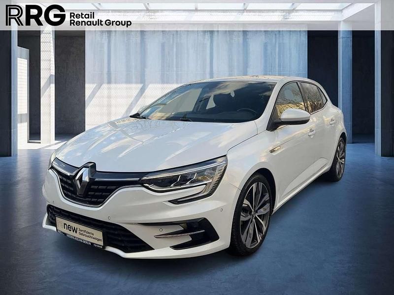 Weiß Gebraucht 2021 Renault Mégane Intens Limousine | 16.790 € - Bild 1/3