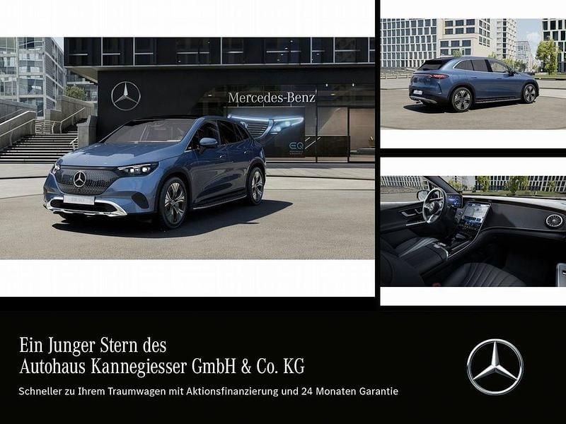 Blau Gebraucht 2023 Mercedes EQE350 SUV SUV | 61.990 € - Bild 1/4