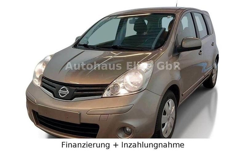 Gebraucht Nissan Note Acenta 88 PS (64 kW) 2009 Braun Van / Kleinbus