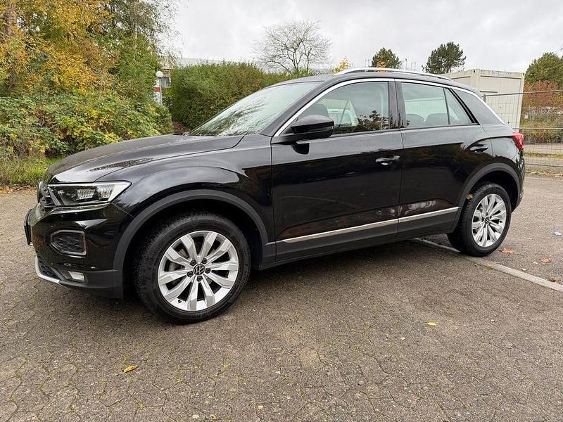 Schwarz Gebraucht 2022 VW T-Roc Sportline SUV | 22.922 € (Guter Preis) - Bild 1/4
