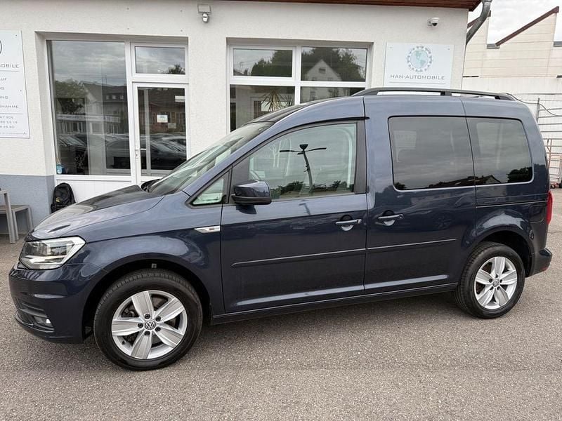 Starlight blue metallic Gebraucht 2019 VW Caddy Comfortline Van / Kleinbus | 13.990 € (Superpreis) - Bild 1/4