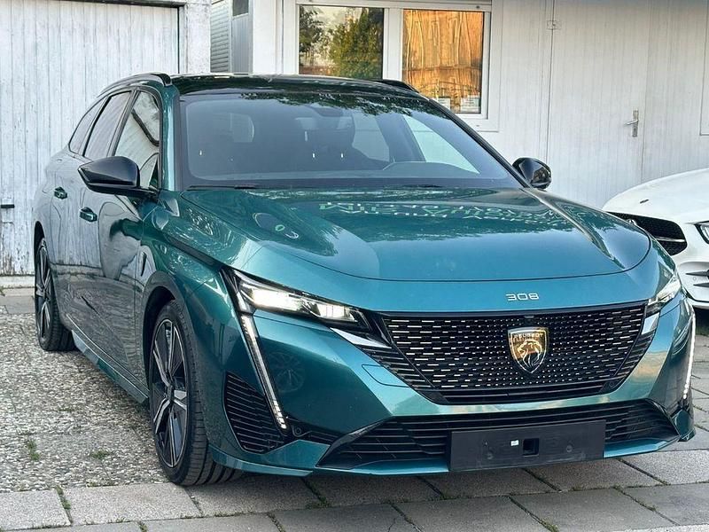 Blau Gebraucht 2023 Peugeot 308 GT Kombi | 17.999 € (Etwas zu teuer) - Bild 1/4