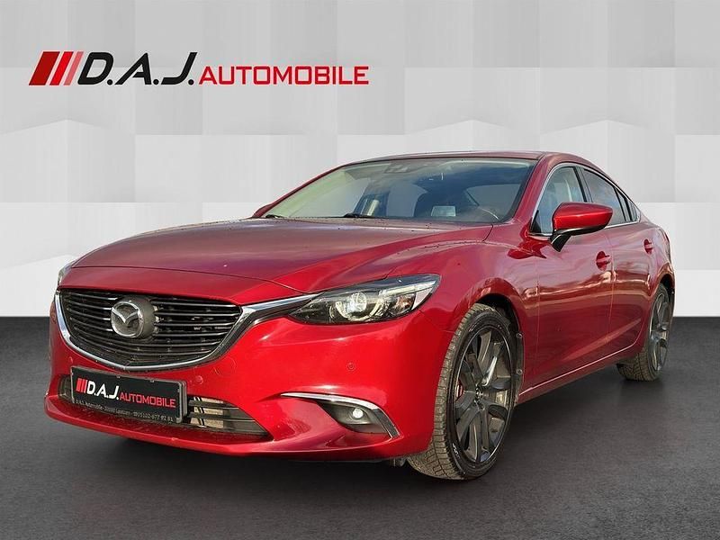Rot Gebraucht 2016 Mazda 6 Sports-Line Limousine | 13.480 € (Etwas zu teuer) - Bild 1/4