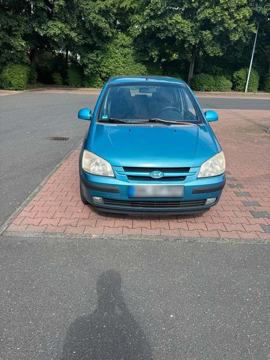 Gebraucht Hyundai Getz 104 PS (76 kW) 2003 Blau Kleinwagen