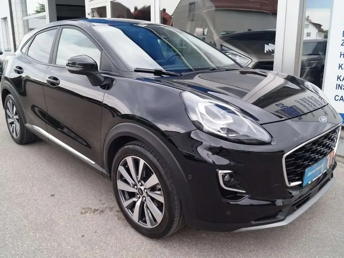 Gebraucht Ford Puma Titanium X 125 PS (91 kW) 2020 Obsidianschwarz SUV