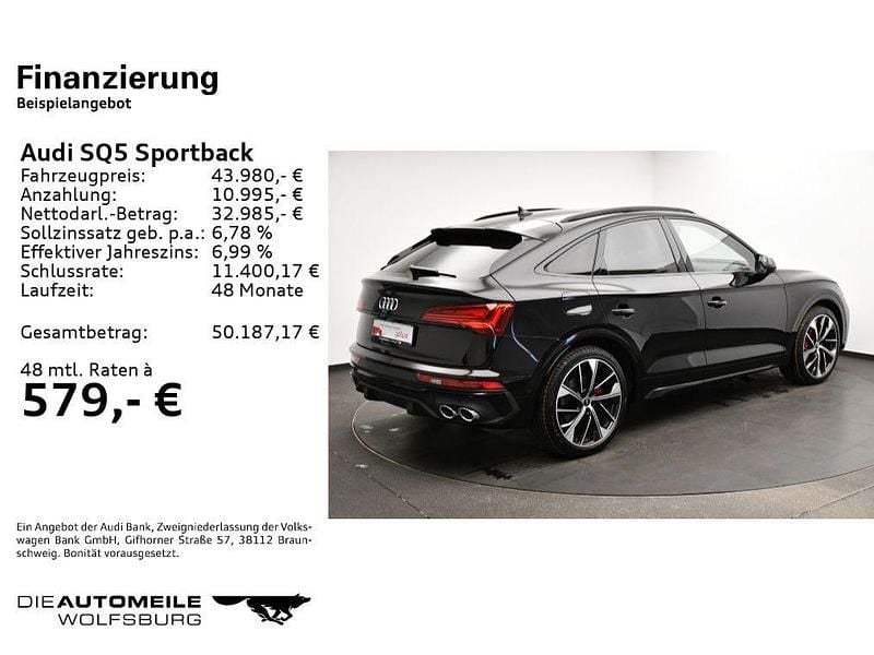 Gebraucht Audi SQ5 Sport 341 PS (250 kW) 2023 Mythosschwarz metallic SUV