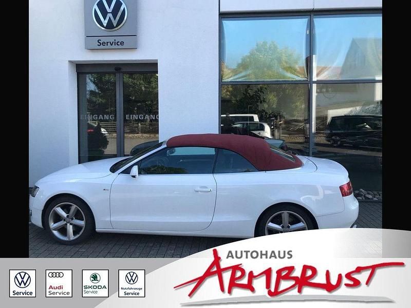 Ibisweiss Gebraucht 2009 Audi A5 Cabriolet Performance Cabrio | 9.950 € (Etwas zu teuer) - Bild 1/4