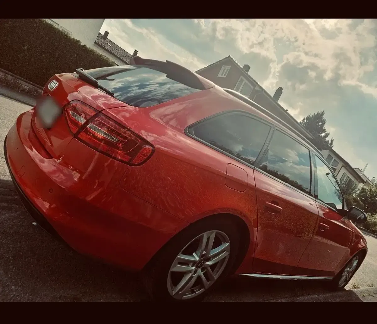 Gebraucht Audi A4 S-Line 190 PS (139 kW) 2015 Rot Kombi