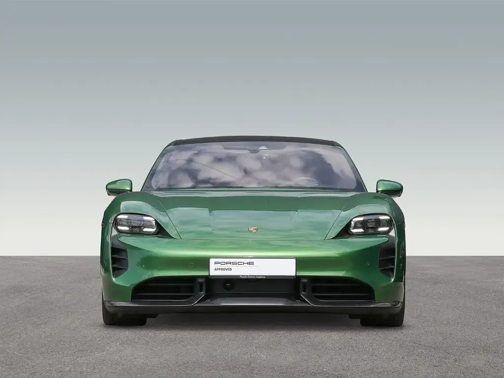 Gebraucht Porsche Taycan Turbo S 559 kW (761 PS) 2022 Grün Limousine