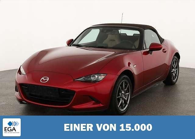Rot metallic Gebraucht 2021 Mazda MX5 Selection Cabrio | 24.670 € (Fairer Preis) - Bild 1/1