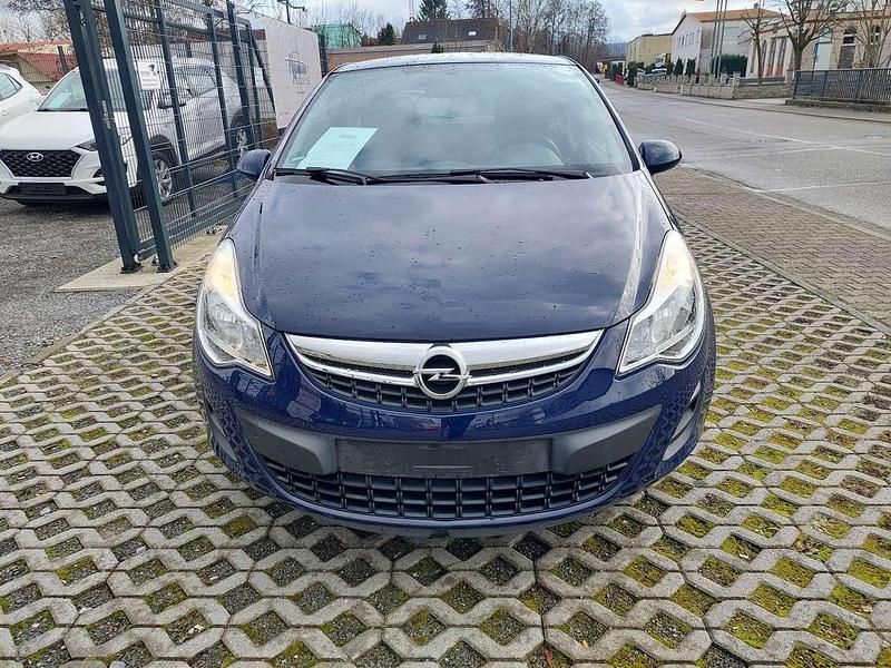 Gebraucht Opel Corsa Selection 69 PS (50 kW) 2012 Blau Kleinwagen