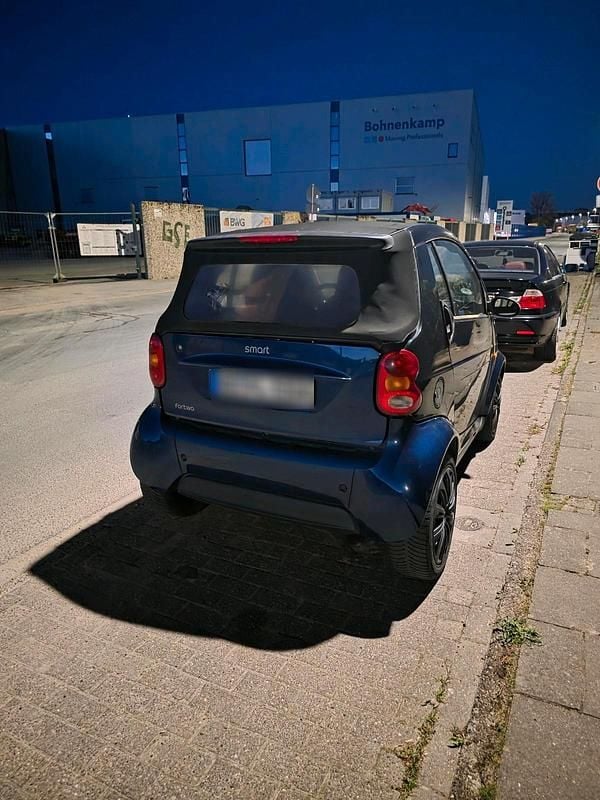 Używany Smart ForTwo Cabrio 61 KM (44 kW) 2004 Niebieski Kabriolet