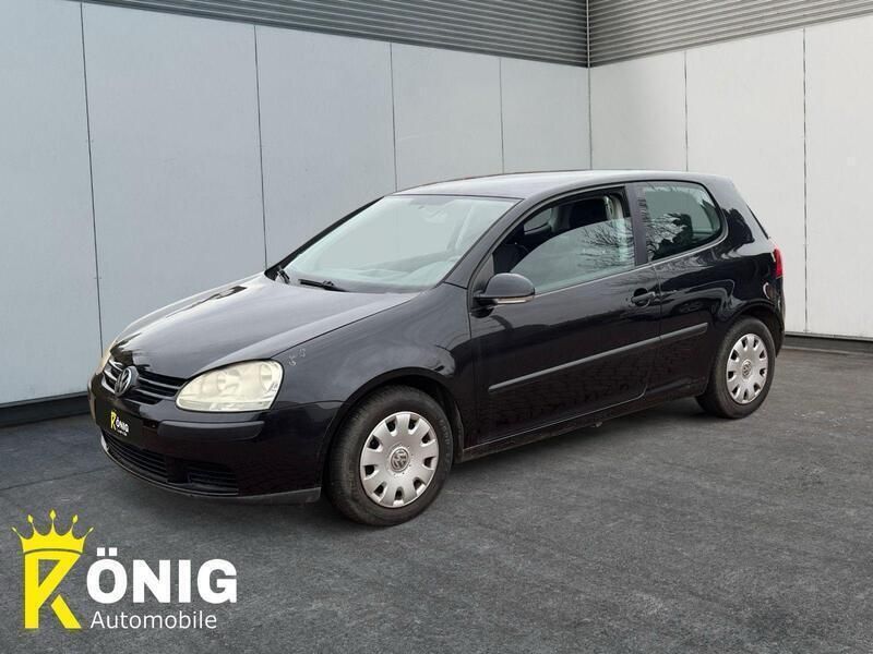Schwarz Gebraucht 2004 VW Golf V Comfortline Kleinwagen | 1.499 € (Guter Preis) - Bild 1/4