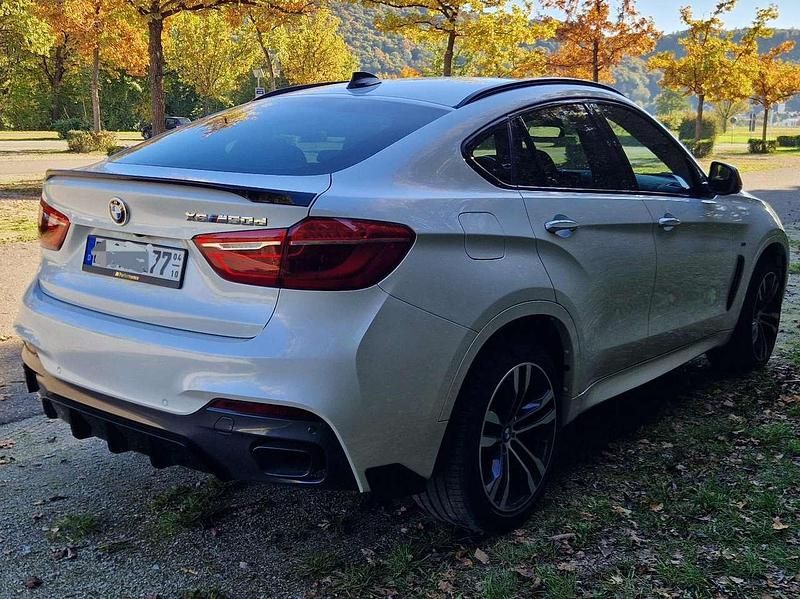 Gebraucht BMW X6 M50 Shadowline 381 PS (280 kW) 2016 Weiß SUV