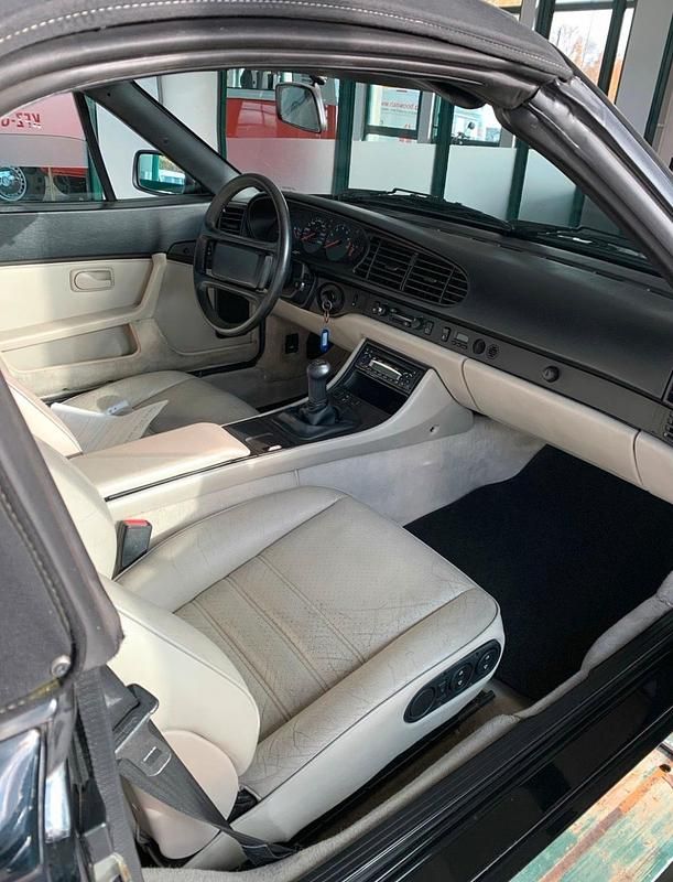 Gebraucht Porsche 944 S2 1989 Schwarz Cabrio