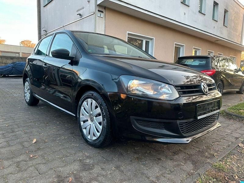 Gebraucht VW Polo Trendline 60 PS (44 kW) 2010 Schwarz Kleinwagen