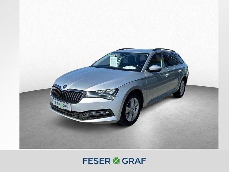 Gebraucht Skoda Superb 150 PS (110 kW) 2021 Silber Kombi