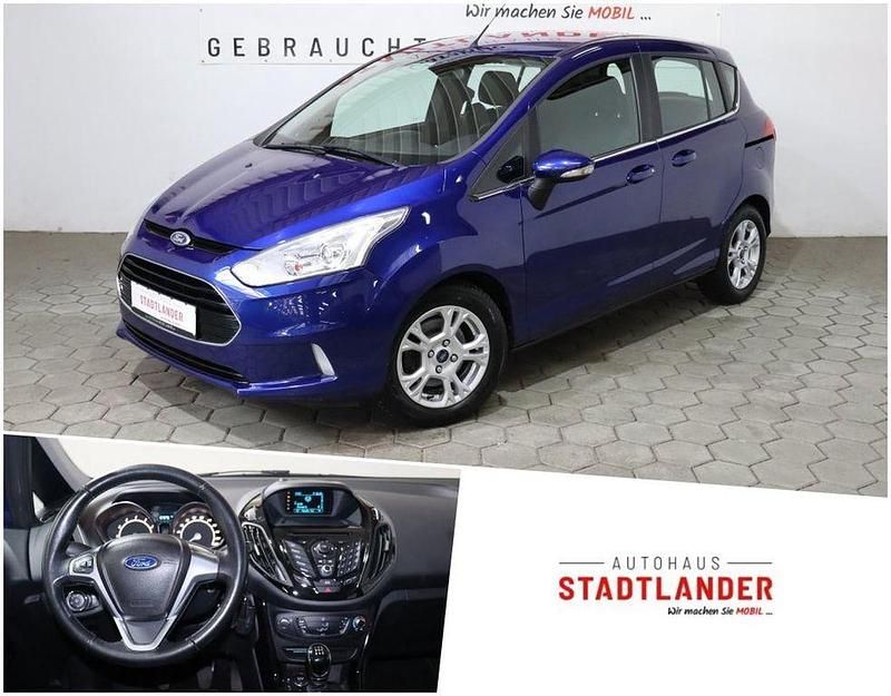 Gebraucht Ford B-MAX Titanium 101 PS (74 kW) 2014 Blau (indicblau) Van / Kleinbus