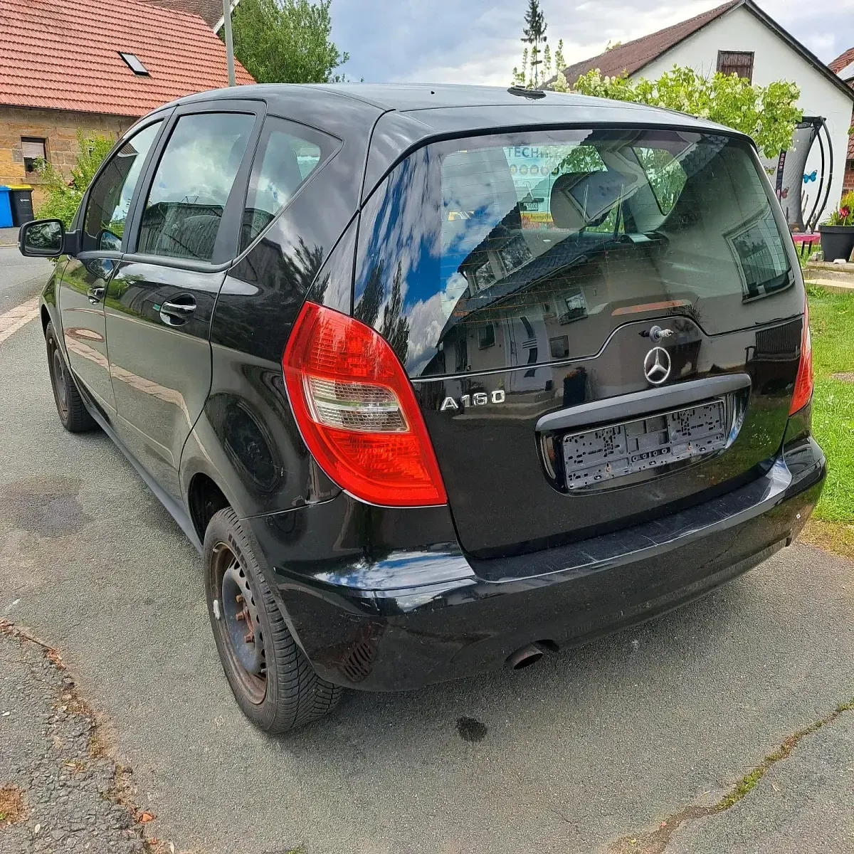 Gebraucht Mercedes A160 95 PS (69 kW) 2010 Schwarz Kleinwagen