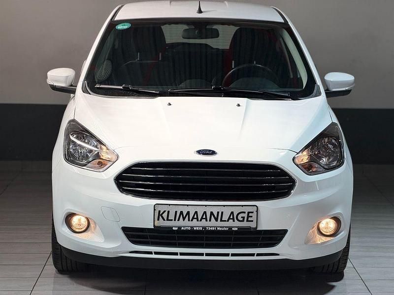 Gebraucht Ford Ka Plus Cool & Sound Edition 86 PS (63 kW) 2018 Weiß Kleinwagen
