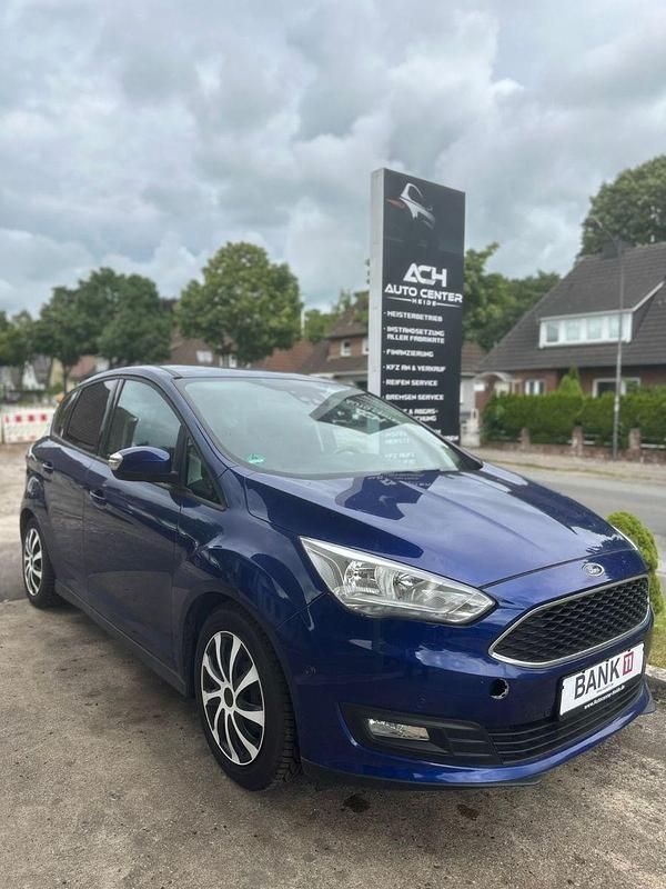 Gebraucht Ford C-MAX Cool & Connect 125 PS (91 kW) 2017 Blau Van / Kleinbus