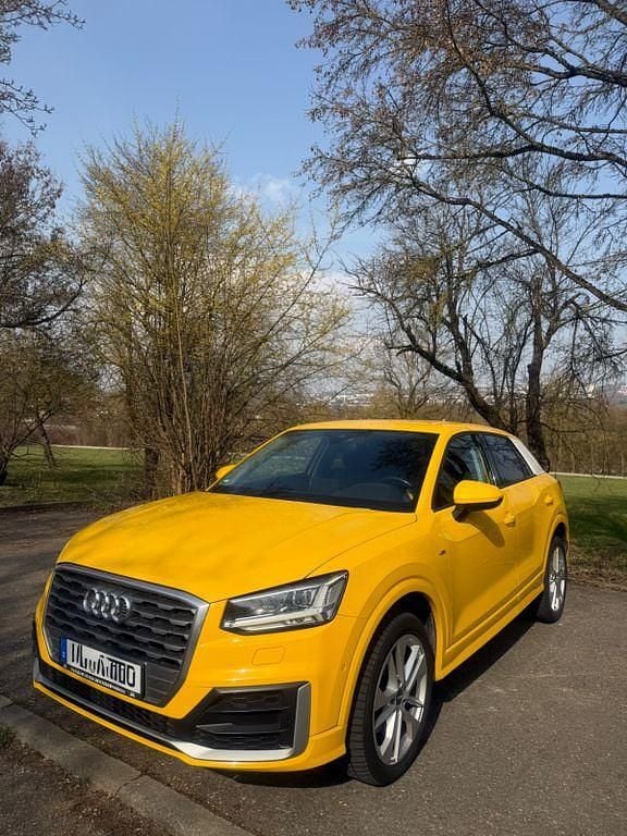 Gebraucht Audi Q2 S-Line 116 PS (85 kW) 2017 Gelb SUV