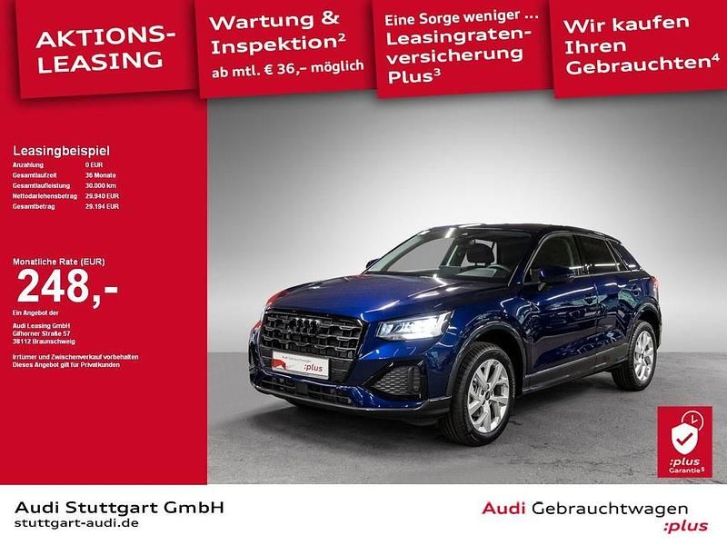 Navarrablau metallic Gebraucht 2024 Audi Q2 Advanced Plus SUV | 29.940 € (Fairer Preis) - Bild 1/2