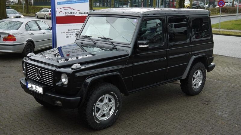 Obsidianschwarz metallic Gebraucht 2004 Mercedes G270 SUV | 28.900 € (Guter Preis) - Bild 1/4