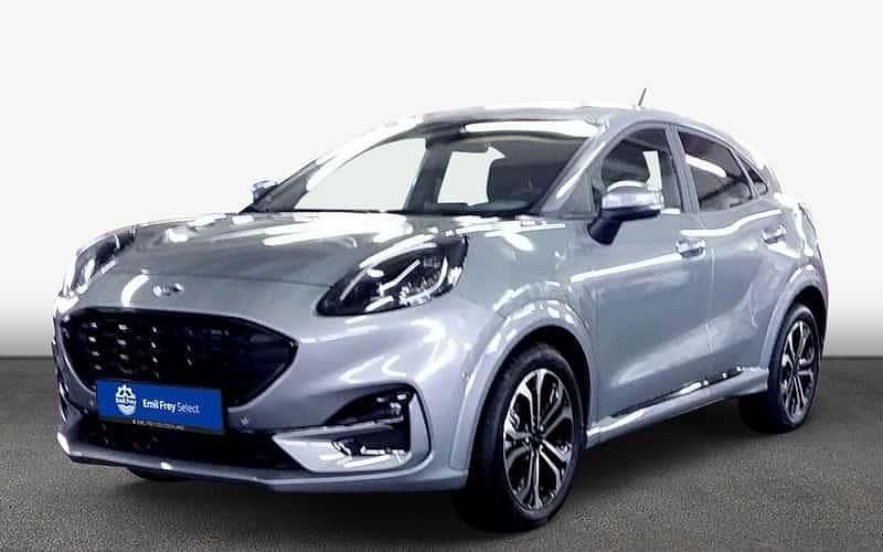 Solar silver metallic Gebraucht 2024 Ford Puma ST-Line SUV | 22.544 € (Superpreis) - Bild 1/4